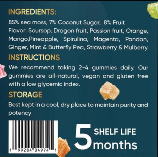Sea Moss Gummies